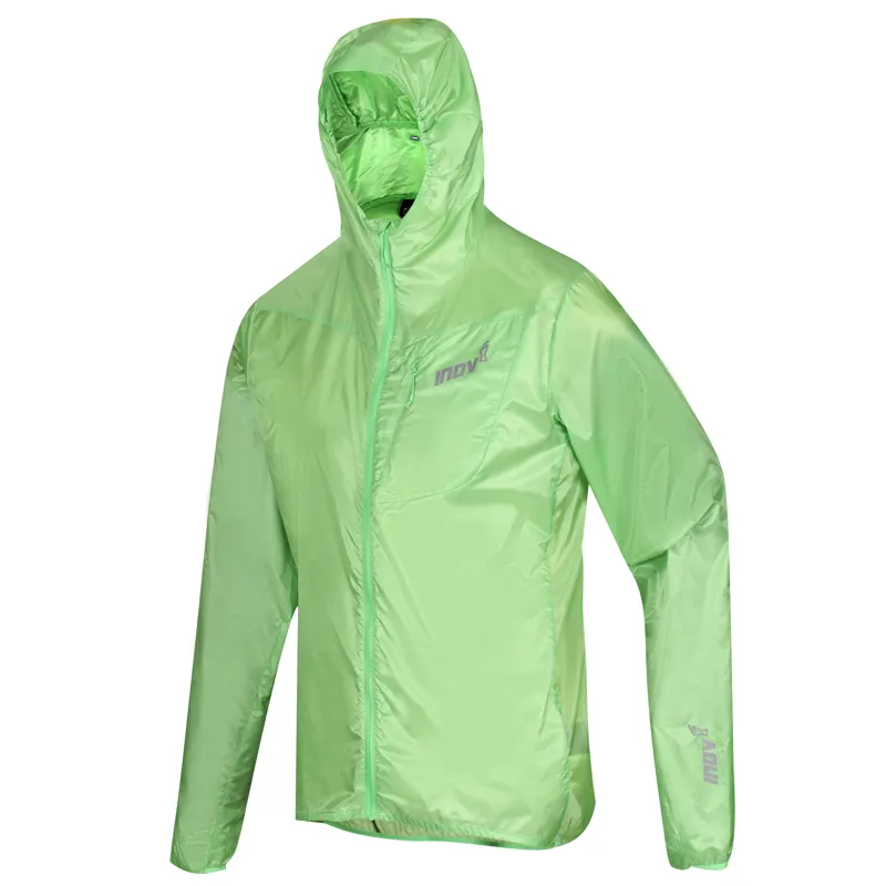Inov8 Windshell FZ Mens Running Windproof Jacket in Green-3